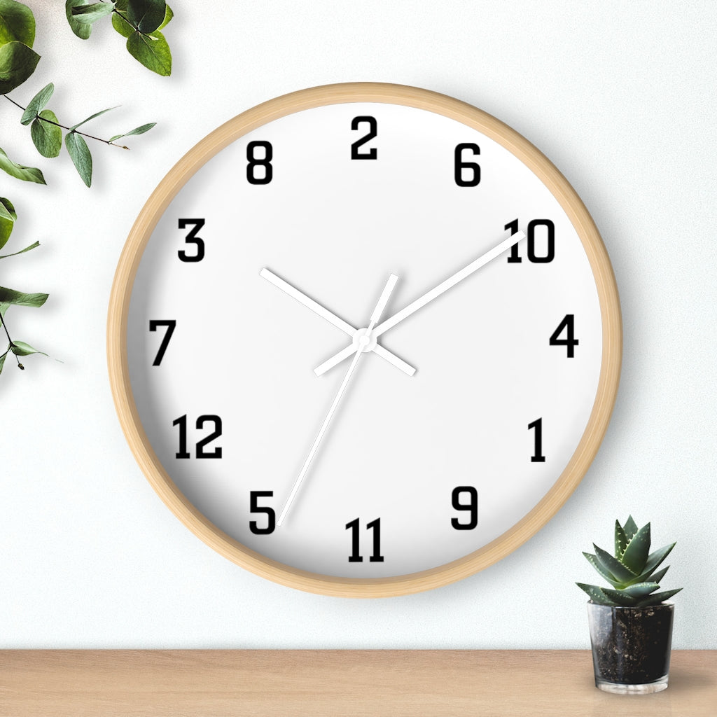 Mixed Up Wall clock
