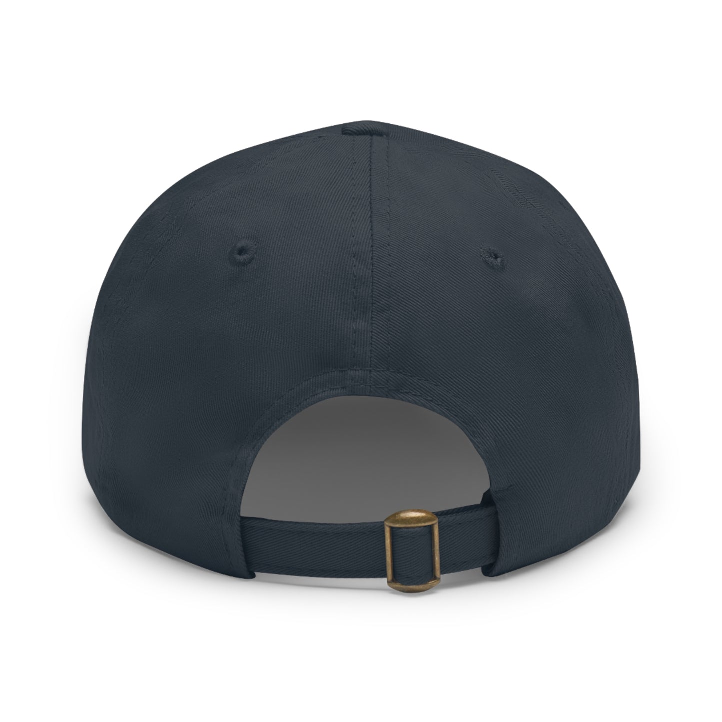 "Official Designated Driver" Dad Hat with Leather Patch (Rectangle)