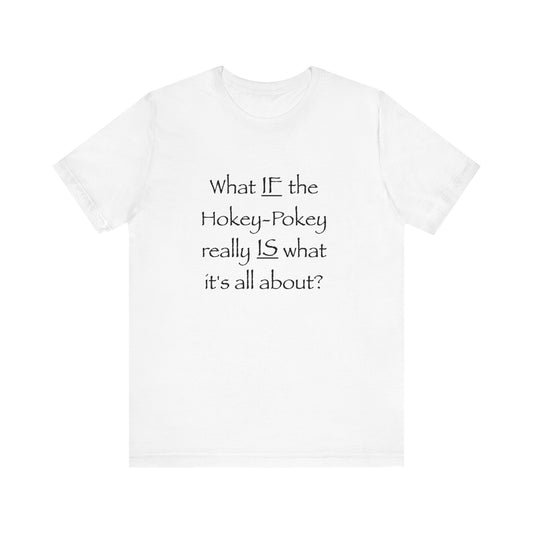 "Hokey-Pokey Philosophy" Unisex Jersey Short Sleeve Tee