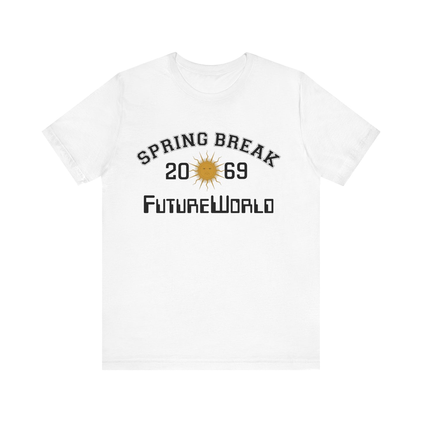 "Spring Break: Futureworld" Unisex Jersey Short Sleeve Tee