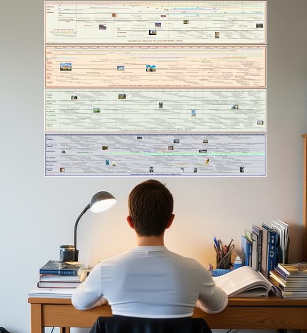 Classical Education Timeline Box Set