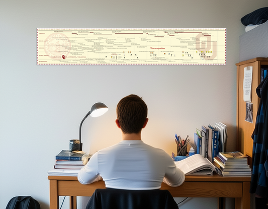 Timeline of the University of Oklahoma Poster