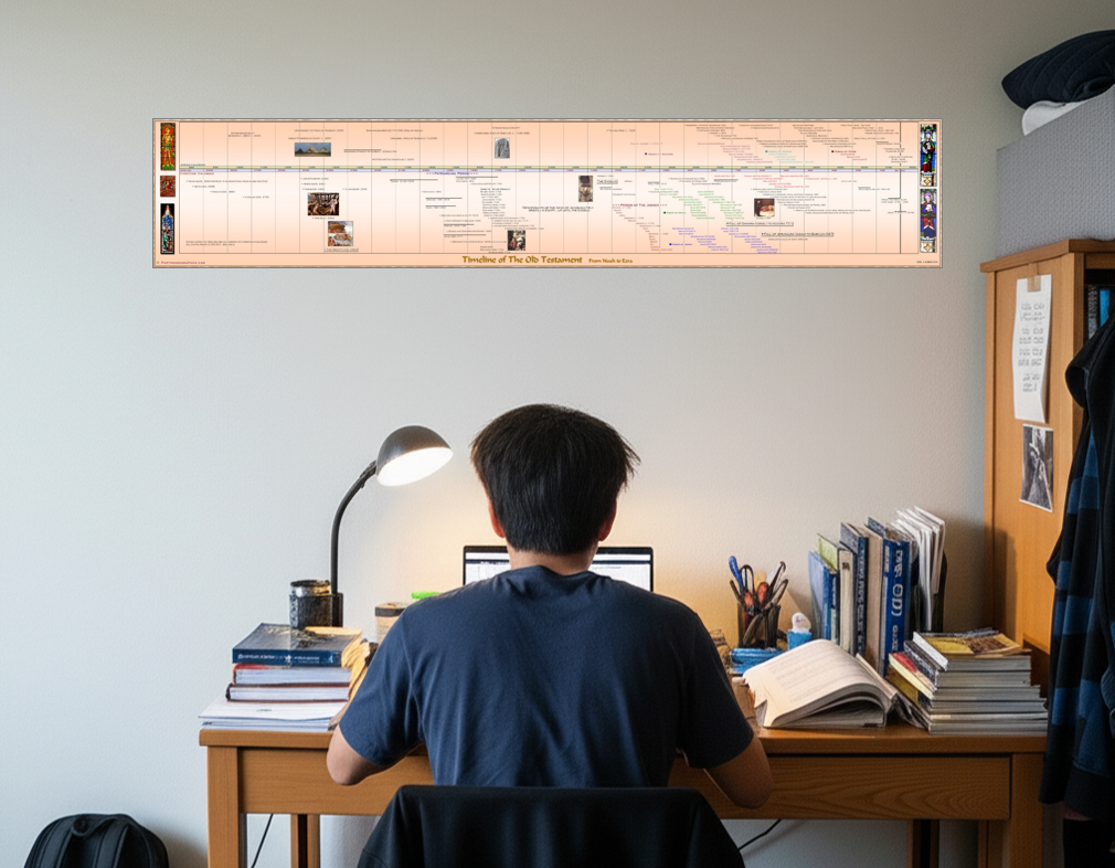 Timeline of The Old Testament Poster