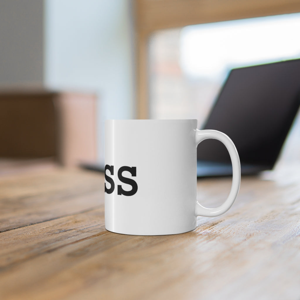 Boss Ceramic Mug 11oz