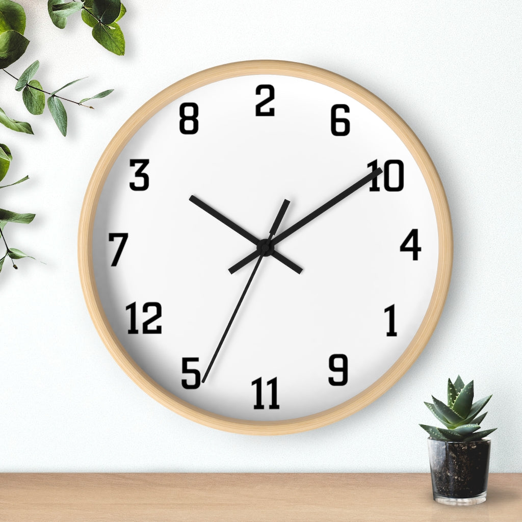 Mixed Up Wall clock
